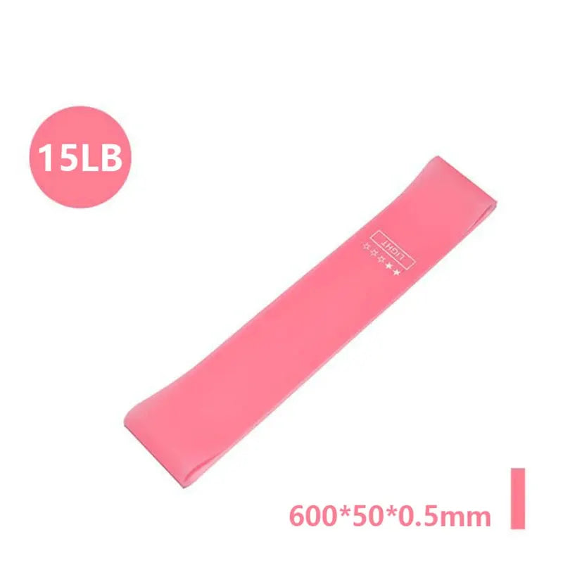 Portable Fitness Equipment Rubber Resistance Bands for Yoga Gym Strength Training Pilates Crossfit Women Men