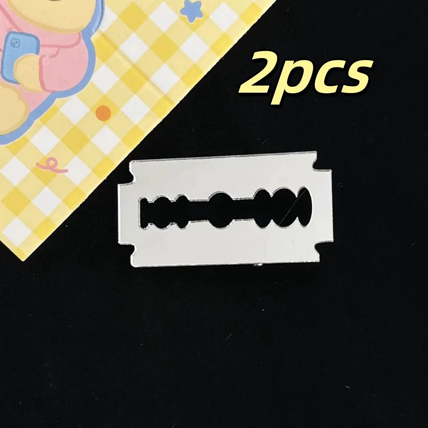 Creative Knife Shape Hair Clips For Women And Girls Edgy Lightweight Alloy Plastic Hairpins