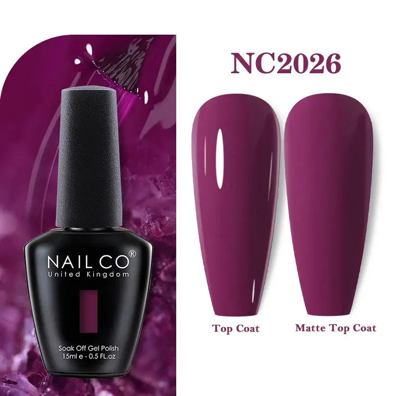 NAILCO 283 Colors Gel Nail Polish Kit Ultra Long Lasting UV Gel Varnish With 30 Day Shine