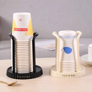 Disposable Paper Cup Holder Desktop Storage Rack For Living Room Dining Room Kitchen Cup Organizer Beverage Station