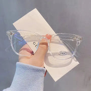NovaVision Ultralight Retro Glasses With Transparent Frame And Anti Blue Light Lenses For Men And Women