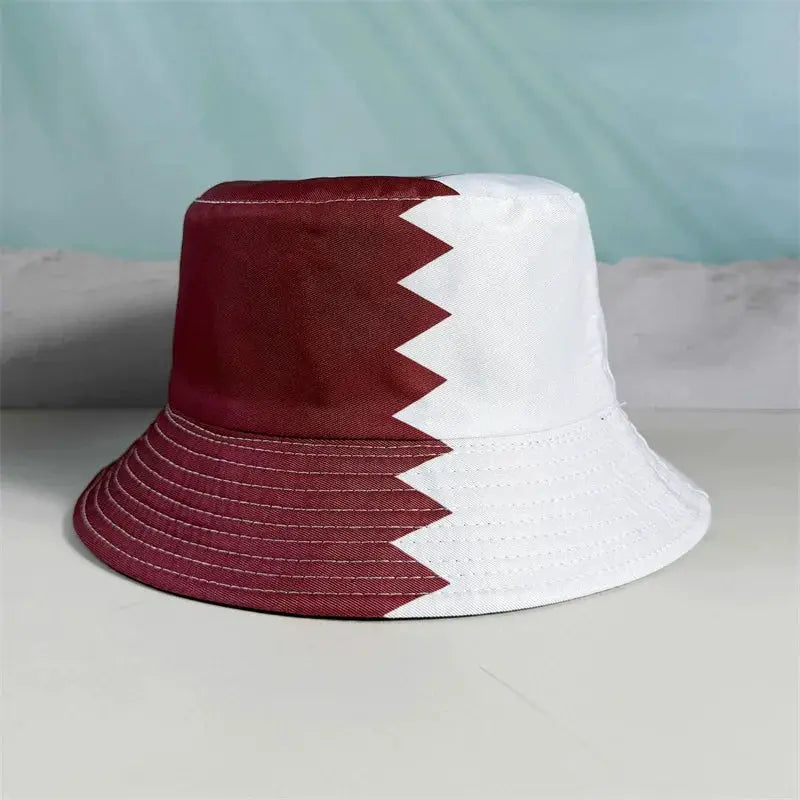 National Flags Reversible Bucket Hat For Men Women Football Fans