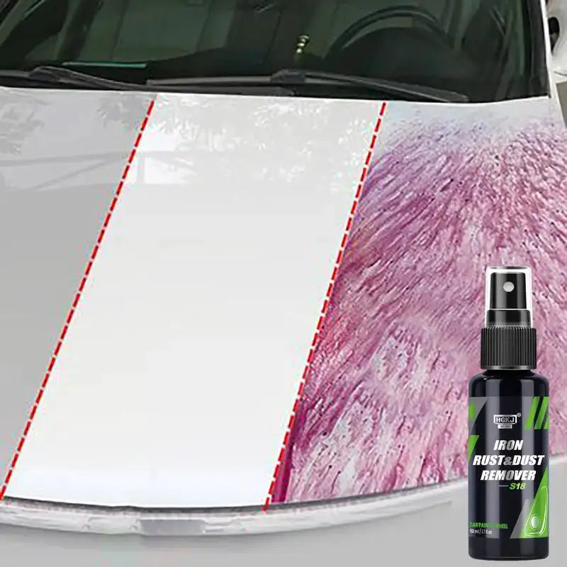 HGKJ S18 Iron Remover Spray 50 100 300ml Multi Purpose Cleaning For Car Paint And Wheels Rust Dust