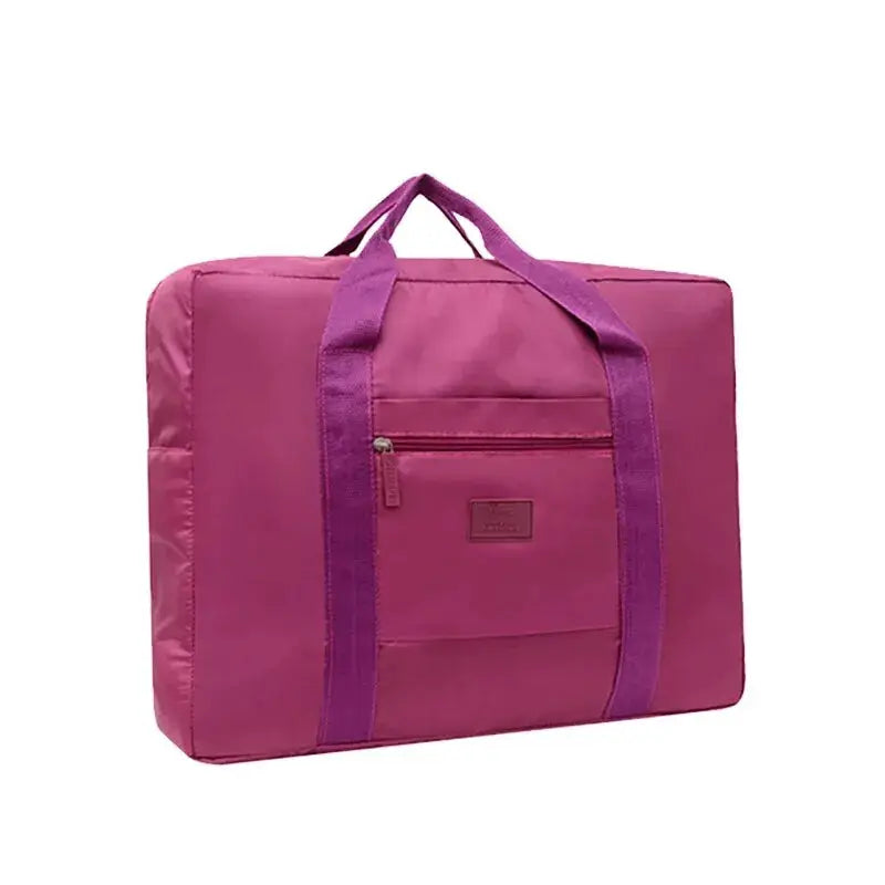 VoyagePro Lightweight Foldable Travel Duffel Bag Packable Unisex Tote For Weekenders And Overnight Trips