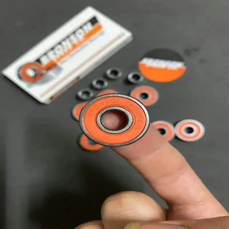 Skateboard Bearings 8 Pack Spacers And Washers Bundle 608 High Rotation Ceramic Bearings For Precision Skateboards