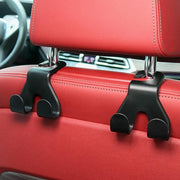 Concealed Creative Car Seat Back Hook And Phone Holder Multi Functional Rear Car Organizer For Interior Accessories