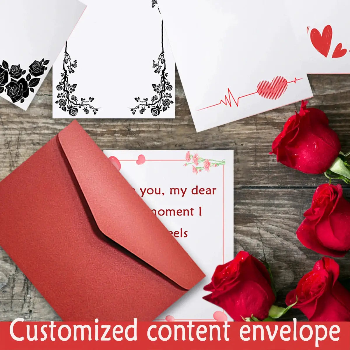 DIY Custom Envelopes And Letter Printing For Valentines Day Messages Friend Blessings And Company Documents Mail A Letter
