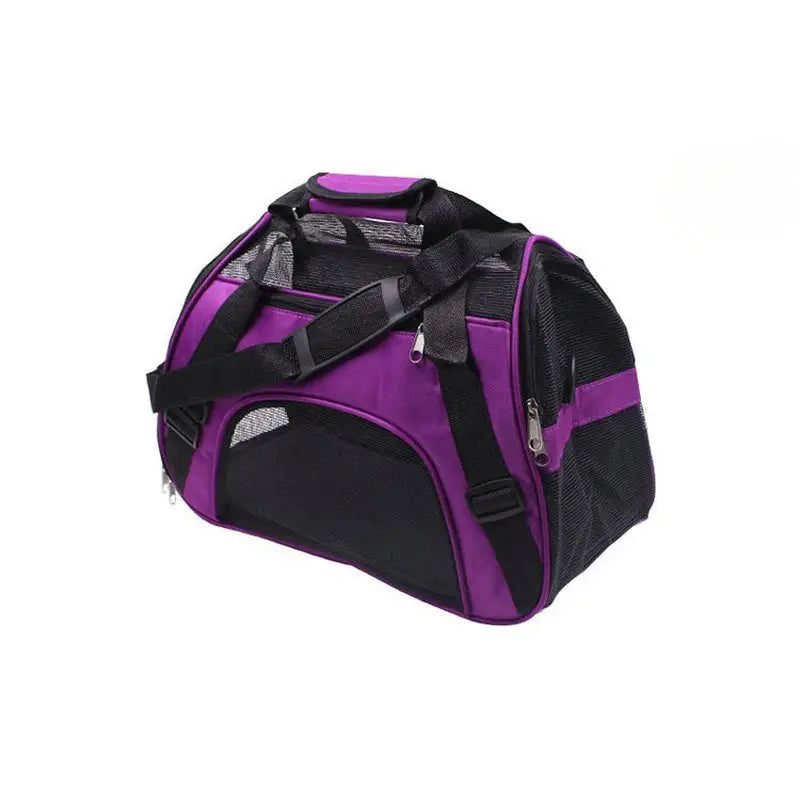 Portable Pet Carrier Bag Breathable Mesh For Small Dogs And Cats Travel Outdoor Handbag