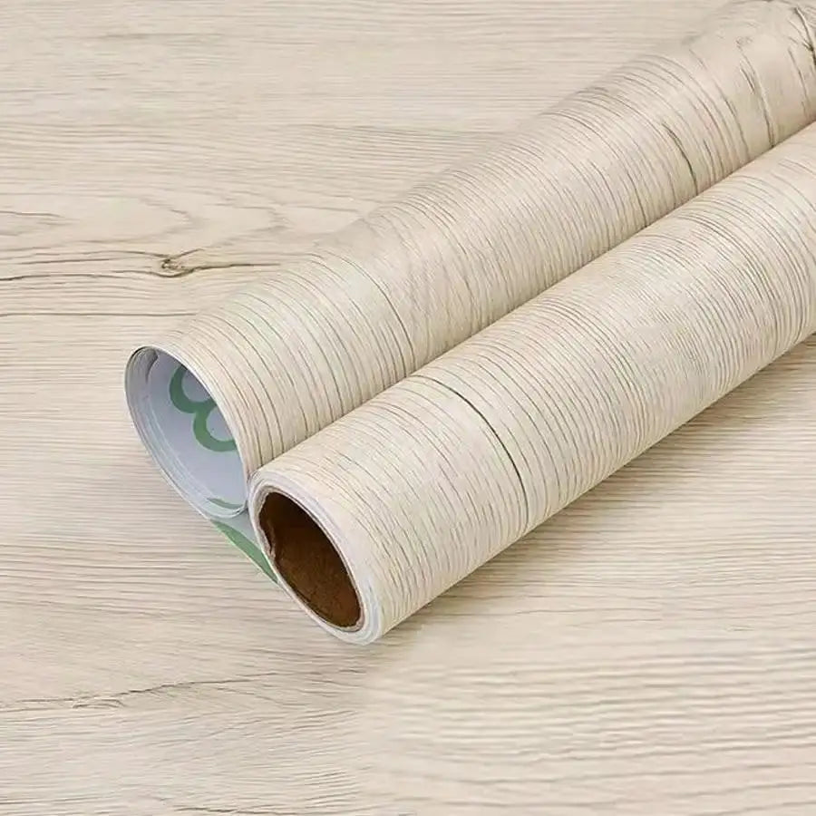55cm Vinyl Waterproof Wood Grain 3D Self Adhesive Wallpaper PVC For Wardrobe Cupboard Table Closet Furniture Home Decor
