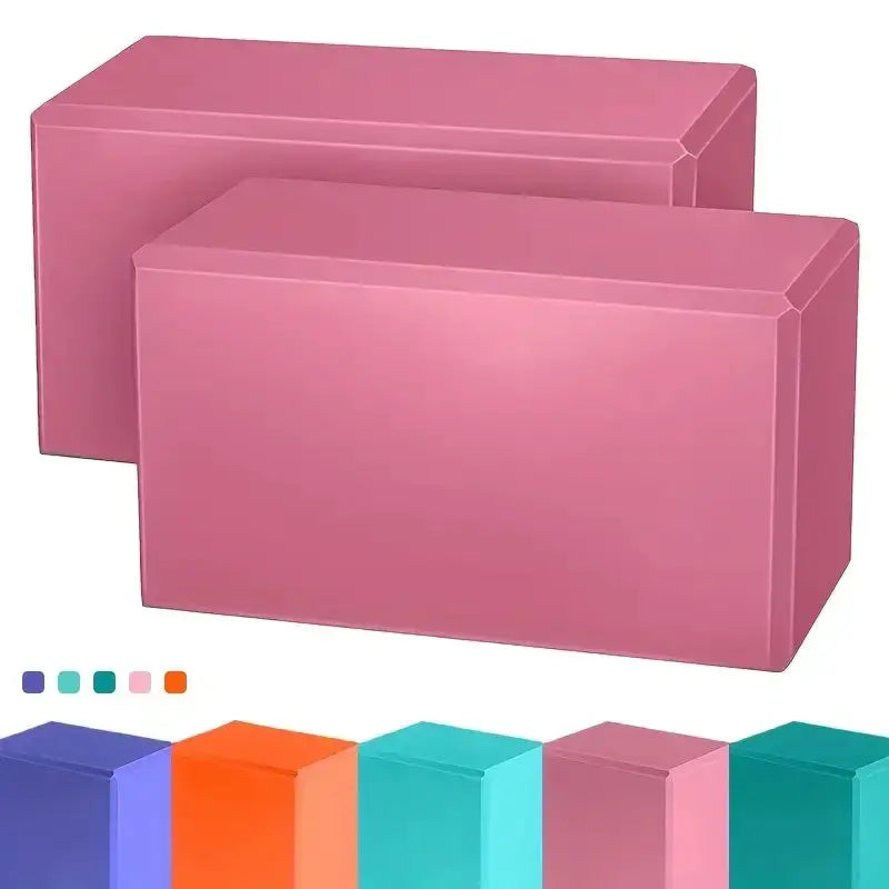 Yoga Foam Blocks for Pilates and Fitness Training Stability and Alignment Support for Stretching and Body Shaping