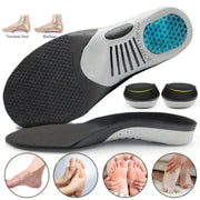 StrideSure Orthopedic Insoles For Flat Feet And Plantar Fasciitis With Breathable Bamboo Fiber And Shock Absorption