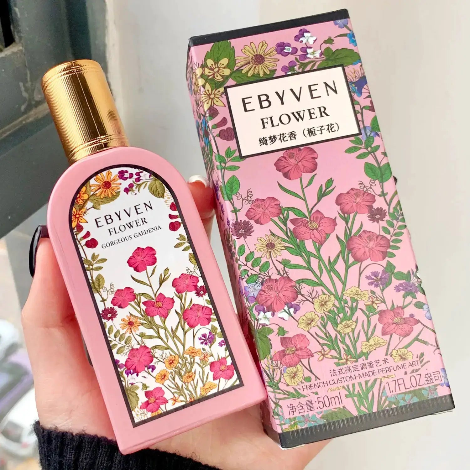 Fresh Natural Unisex Jasmine Eau De Toilette Body Spray Long Lasting Floral Fragrance