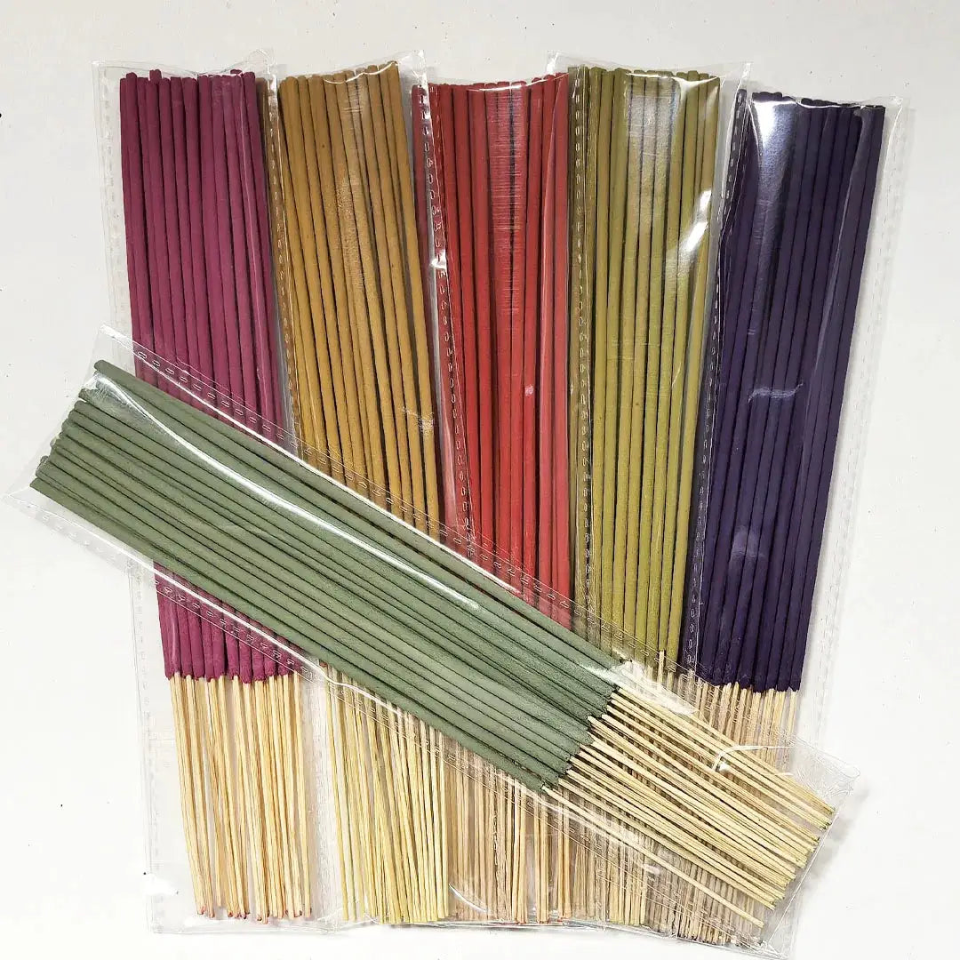 6 Sets Of 126 Incense Sticks Assorted Scents For Purification Meditation Yoga And Home Use Gift