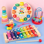 Montessori 3D Wooden Puzzles For Babies And Toddlers Early Learning Educational Wooden Toys Gift For Children