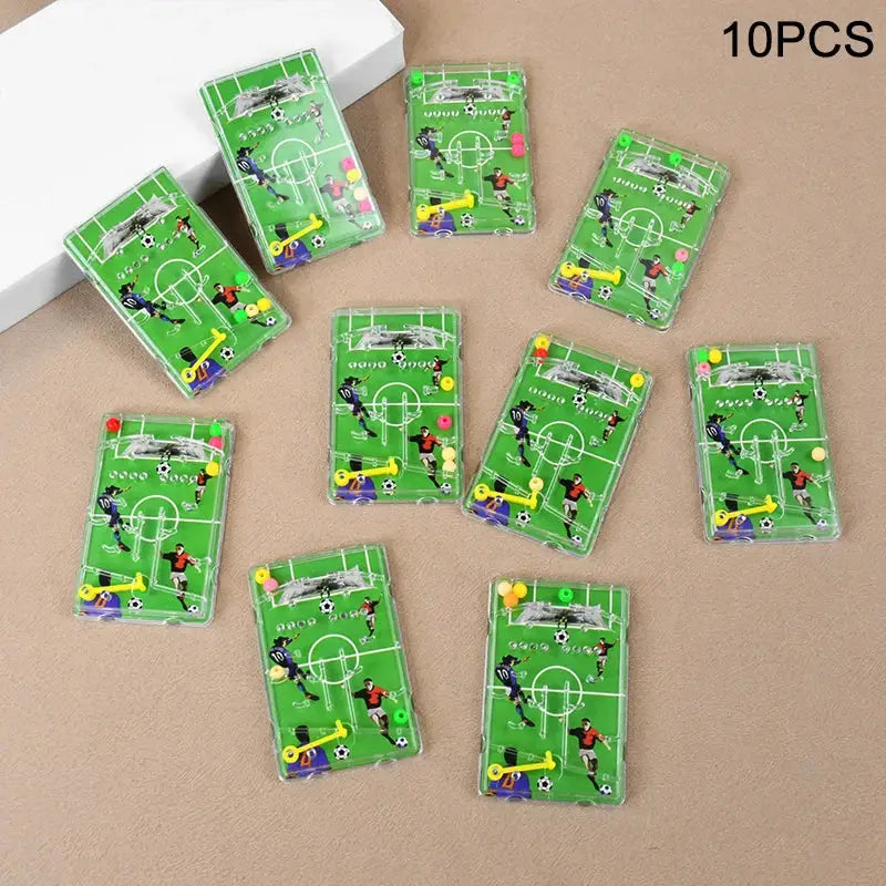 Soccer Theme Party Favors Set Bracelets Keychains Pin Ball Maze Toys