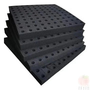 Hydroponic Seedling Sponge Plugs 100 Pcs Per Sheet For Soilless Cultivation Garden Nursery Pots Trays