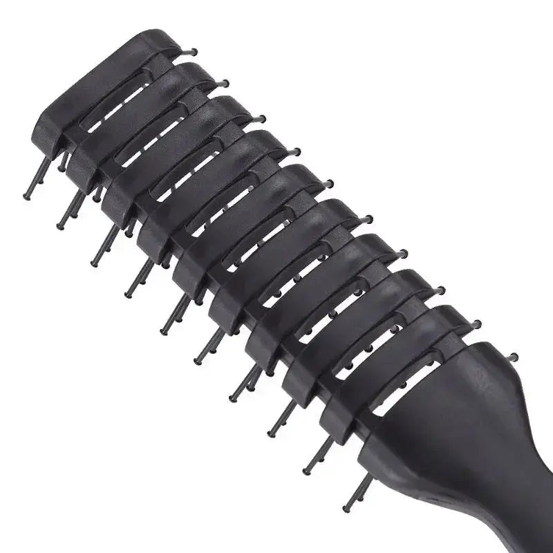 Professional Mens Hair Styling Comb Massaging Curling Hair Brush Anti Tangle Anti Static For Real Hair Wigs