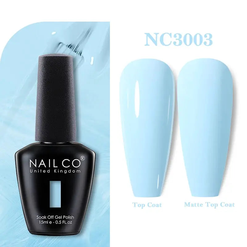 NAILCO 283 Colors Gel Nail Polish Kit Ultra Long Lasting UV Gel Varnish With 30 Day Shine