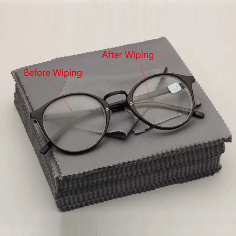 Black Microfiber Cleaning Cloths 13x13 cm For Glasses Sunglasses Eyewear Lens Cleaning Bulk Pack 1 20 100 300 Pcs