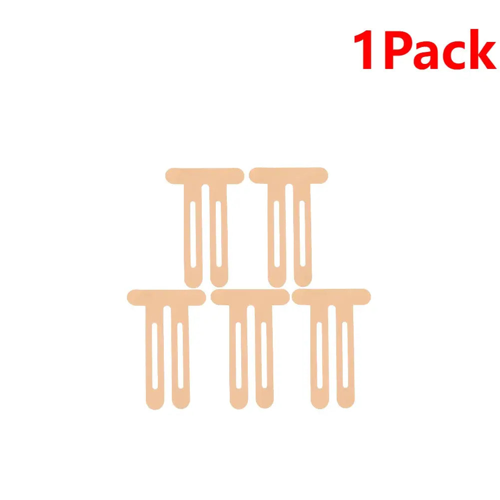 Simples Market 5-pack kinesiology tape patches, skin-tone, breathable precut knee and shoulder athletic tape