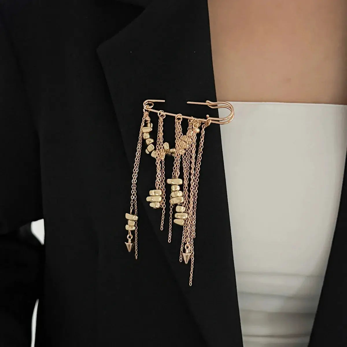 Retro Sweet Imitation Pearl Metal Chain Anklet With Tassel Pendant 2025 Creative Girl Fashion Jewelry