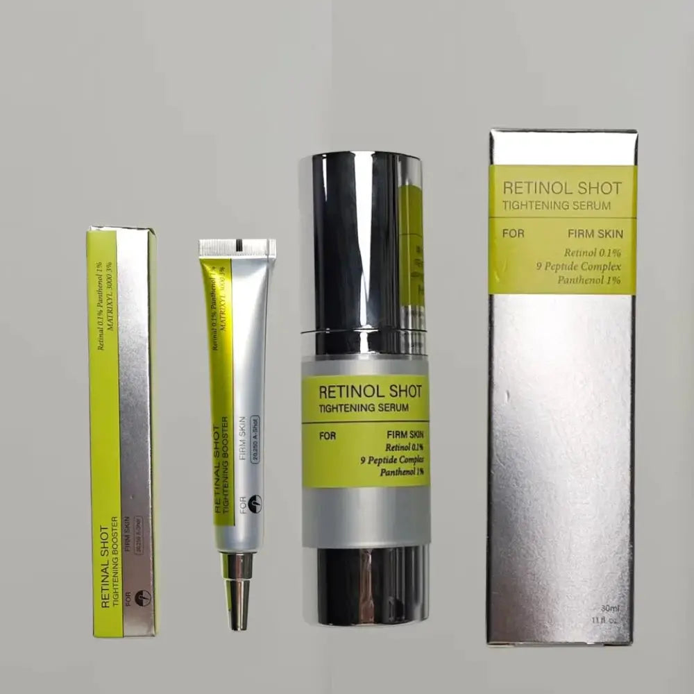Korean Vita A Retinol Shot Tightening Booster Firming Serum For Pore Shrinking And Dark Circles Repair
