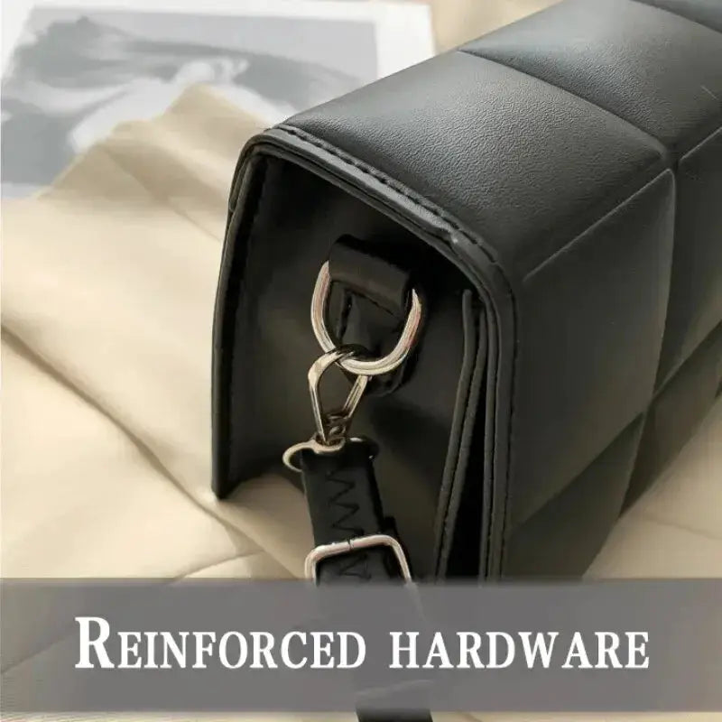 Fashion Brand Designer Women Shoulder Bag Small PU Leather Crossbody Bag With Trendy Classic Handle