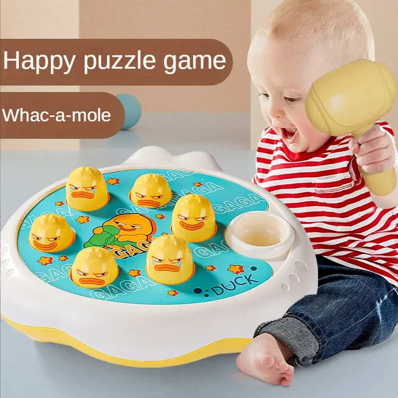 Cartoon Whac A Mole Montessori Baby Toy Educational Toddler Gift Animal Theme Knocking Game Parent Child Board Game Boy