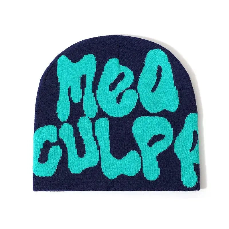 UrbanPulse Hip Hop Knit Beanie Hat Unisex Breathable Acrylic Knit Warm Winter Outdoor Cap for Sports and Casual Wear