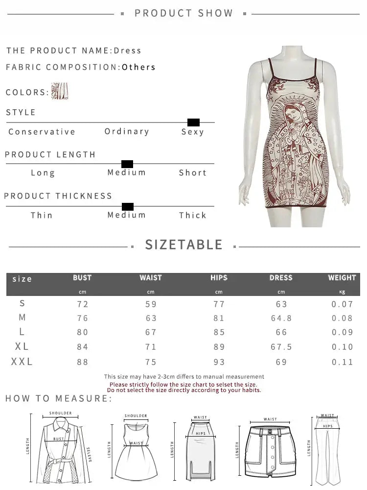 Nibber High Elasticity Art Print Sleeveless Bodycon Mini Dress Summer