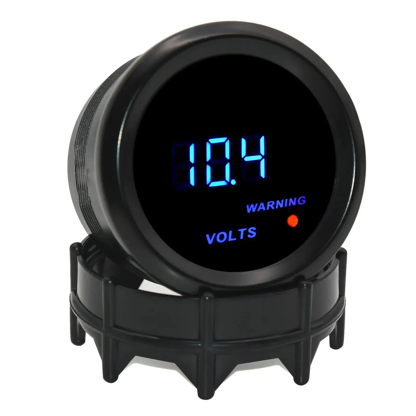 Simples Market universal 2-inch blue LED digital automotive gauge with volts display and warning