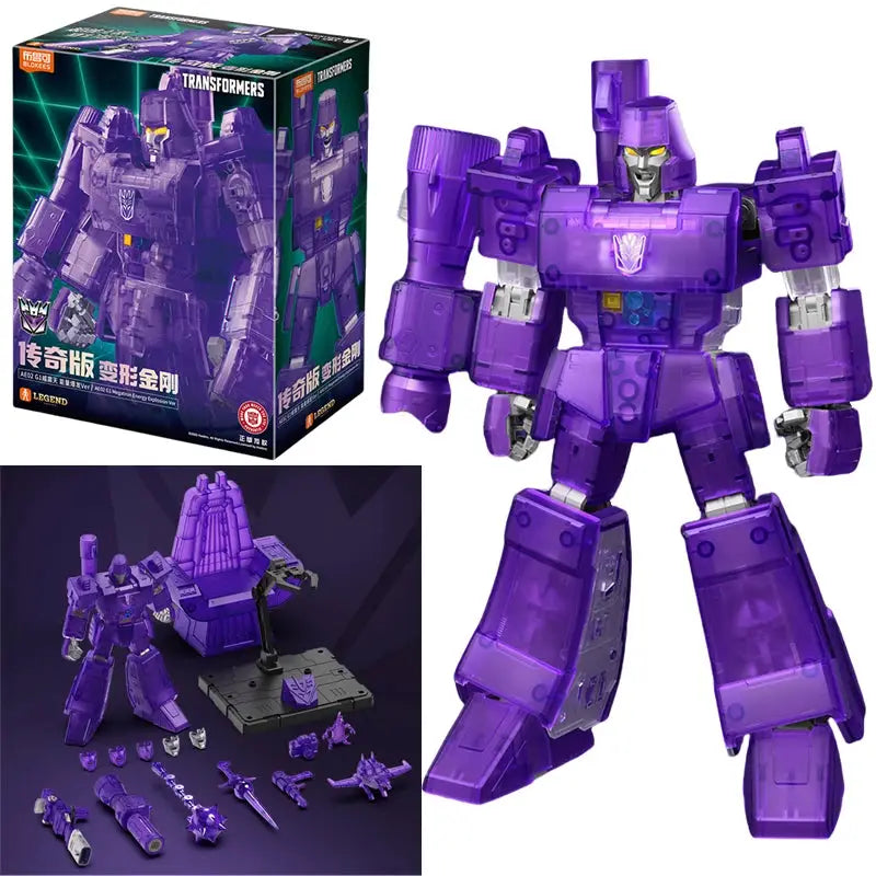 18.5cm Blokees Transformers Tarn Soundwave Orion Pax Optimus Prime IDW Action Edition Decepticons Figure Toy