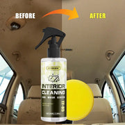 Ryekew Car Interior Cleaner Waterless For Fabric Leather Ceiling