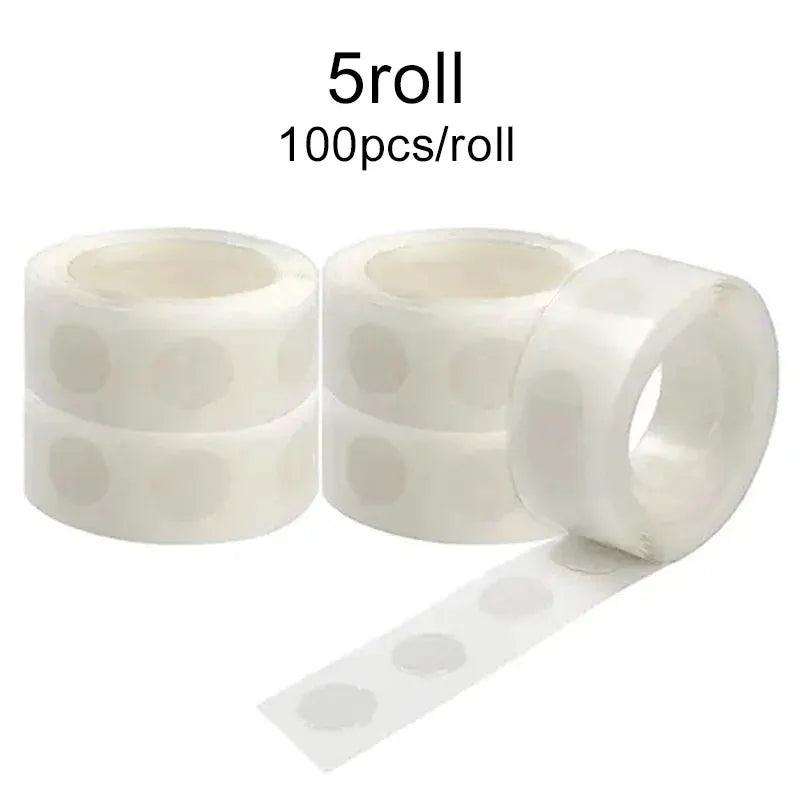 Double Sided Balloon Glue Dots Adhesive Tape Clear Sticky Dots For Balloons Attach To Walls Ceilings And Arches