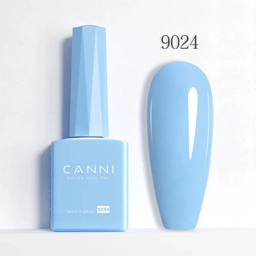 Canni Hema Free Nail Gel Polish Christmas Red Collection Semi Permanent 9ml Long Lasting Shine