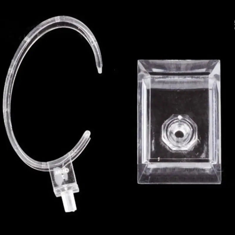 Transparent Acrylic Watch Display Stand C Shaped Frame For Bracelets Pendants And Rings