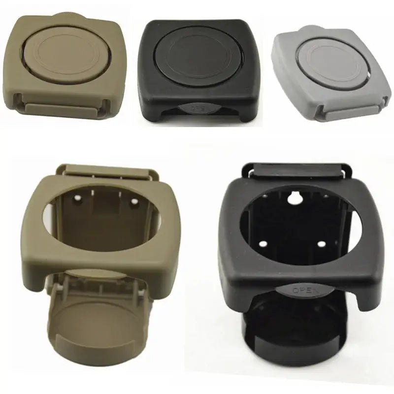 Universal Folding Car Cup Holder Black Multifunctional Drink Holder for Auto Accessories and Car Styling