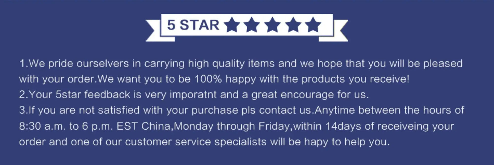 Simples Market banner for Women Sexy Low Waist G-string underwear, 5-star rating and policy text on blue background.