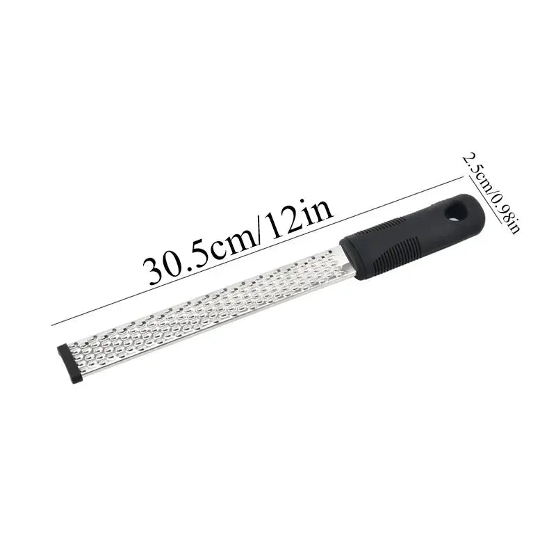 ChefCraft All in One Stainless Steel Grater Slicer Zester for Cheese Citrus Chocolate Veggies
