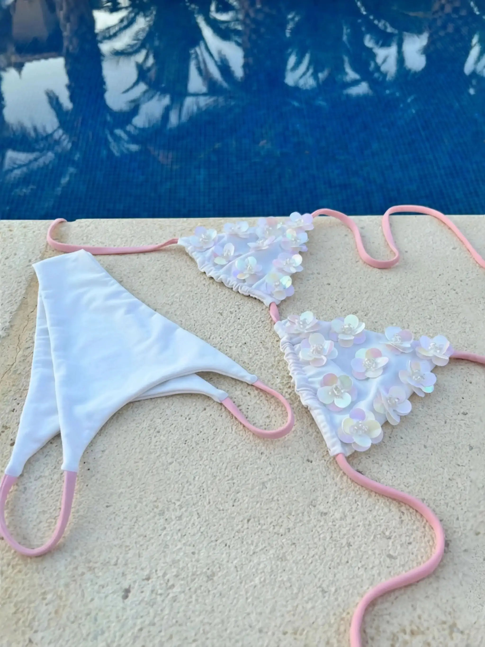 Women Sexy Bikini Set With Skirt Bandage Swimwear 3 Piece Brazilian Style Bathing Suit A Line Skirt Summer
