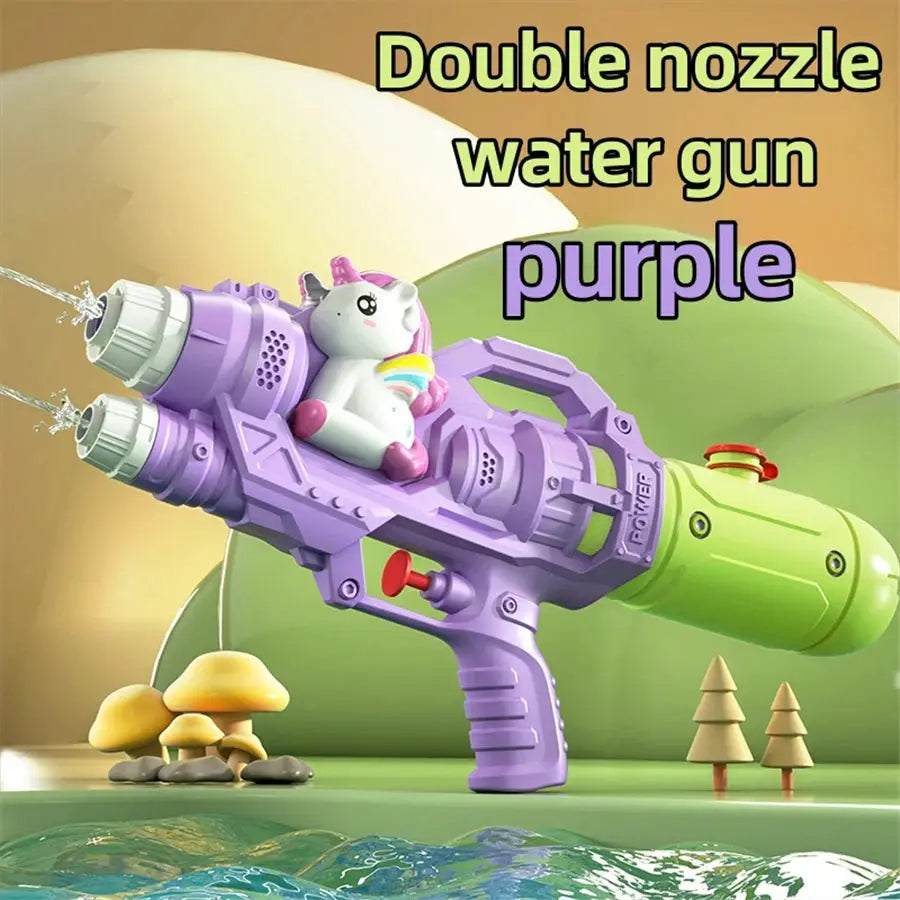 Dinosaurs Ducks Sharks Twin Sprinklers Water Gun Toys For Epic Water Fights At Beach Parties And Family Gatherings