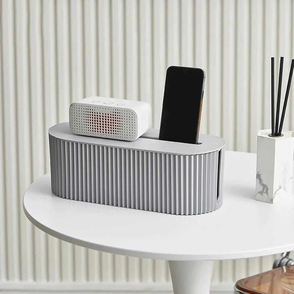 Household Socket Board Organizer Box Multi Functional Cable Management Box For Data Cables And Power Strips