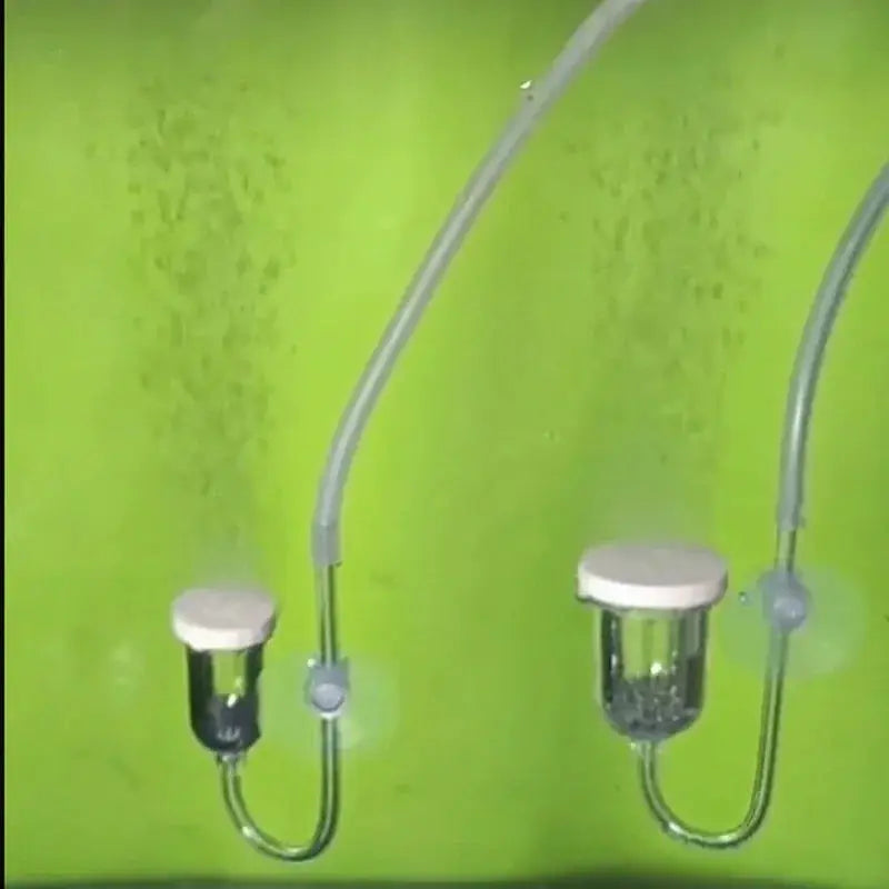 CO2 Diffuser For Aquarium Bubble Reactor And CO2 System Atomizer With Suction Cup For Live Plants