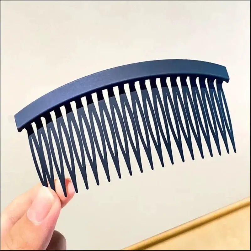 Womens Fashion Large Simple Hair Comb Hairpin Headband Accessory Plastic Fashion Bangs Fixed Style - Simples Market
