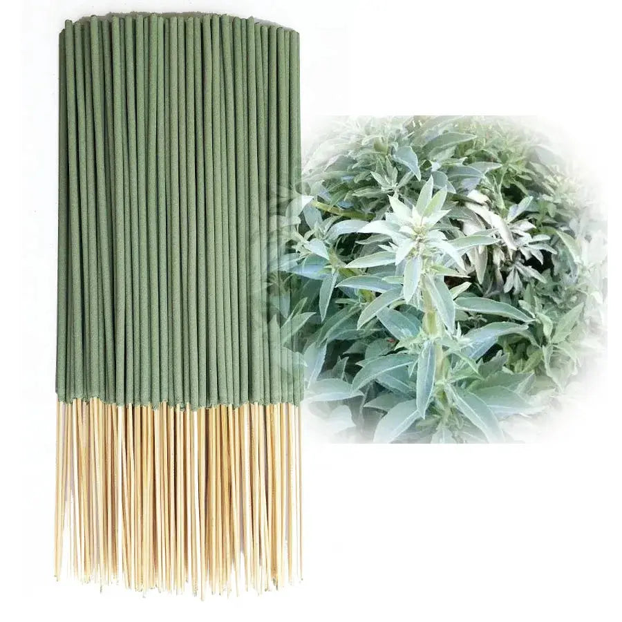 Clean And Low Powder White Sage Bamboo Stick Incense 22cm Long For Home Hotel Yoga Studio