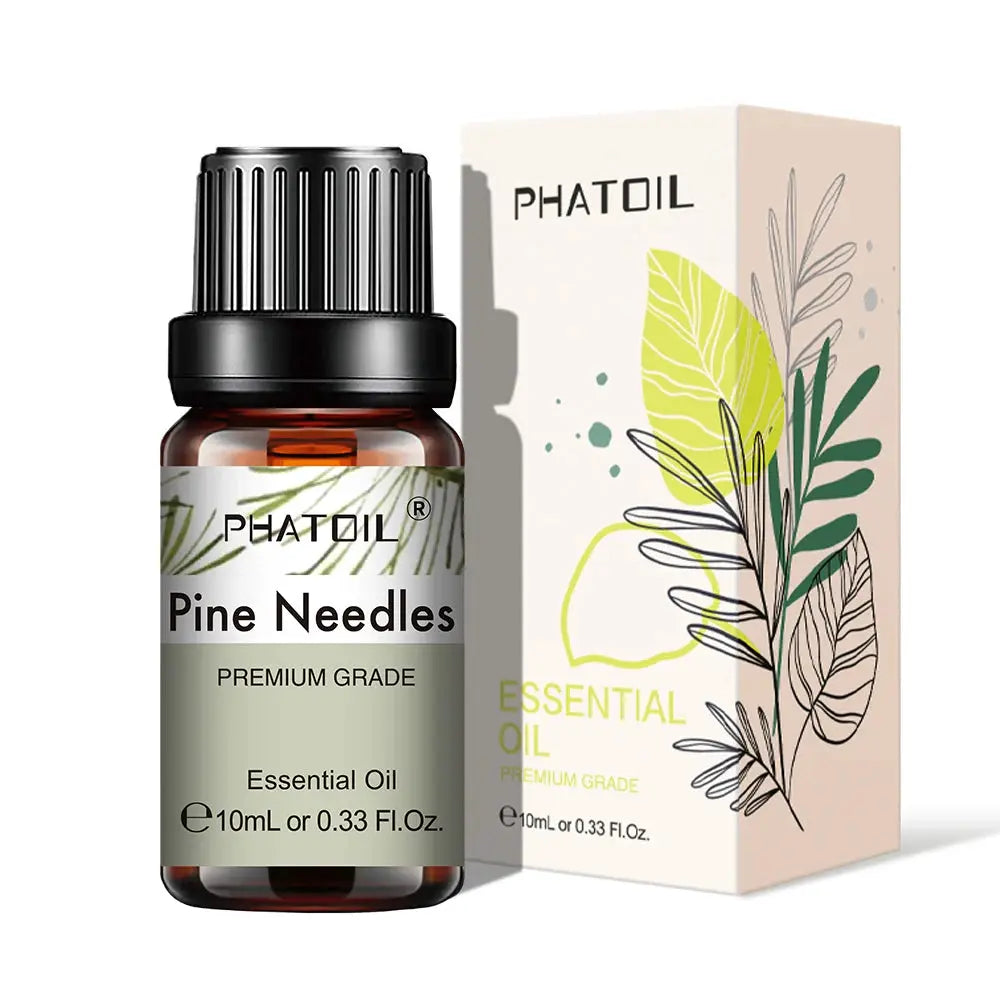 PHATOIL 10ml Natural Plant Essential Oil Eucalyptus Lavender Bergamot Vanilla Peppermint For Diffuser