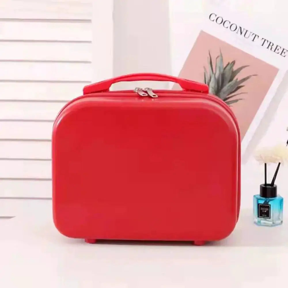VoyageLite 14 Inch Lightweight Travel Cosmetic Case Waterproof Carry On Organizer For Toiletries And Makeup