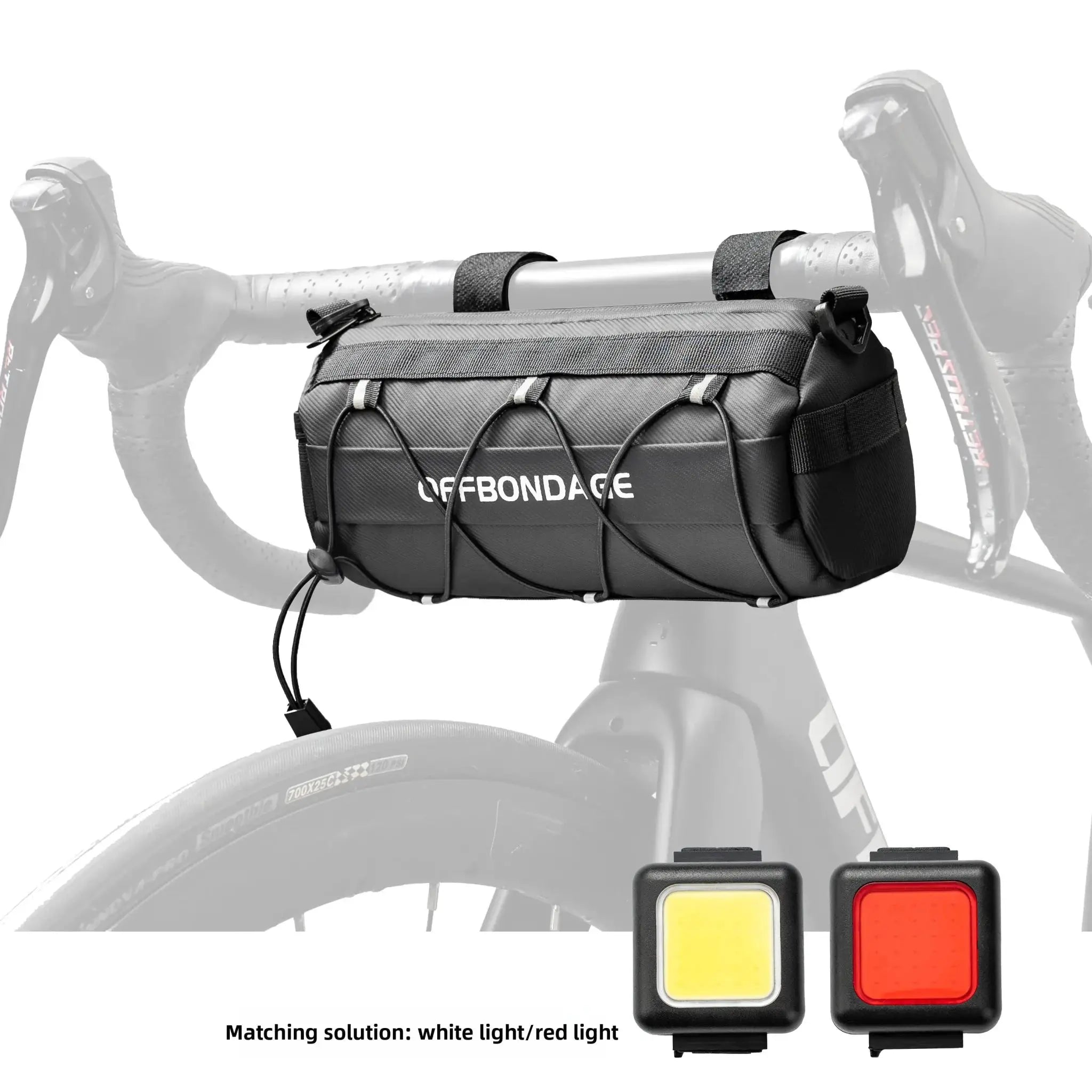 OFFBONDAGE Multi - Functional Waterproof Bike Front Bag - Simples Market