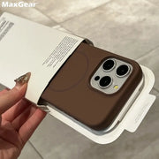 LuxGuard Luxury Liquid Silicone Case for iPhone 16 Series MagSafe Shockproof Protection