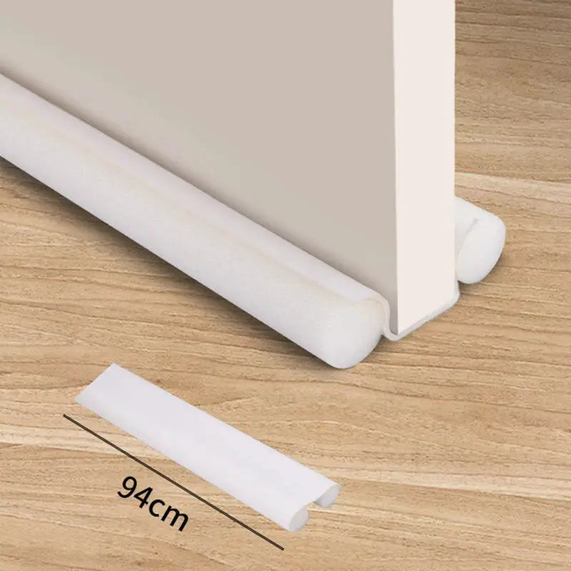 2 In 1 Flexible Under Door Bottom Draft Stopper Seal Strip Weather Strip Thicker Anti Cold Gap Blocker For Doors